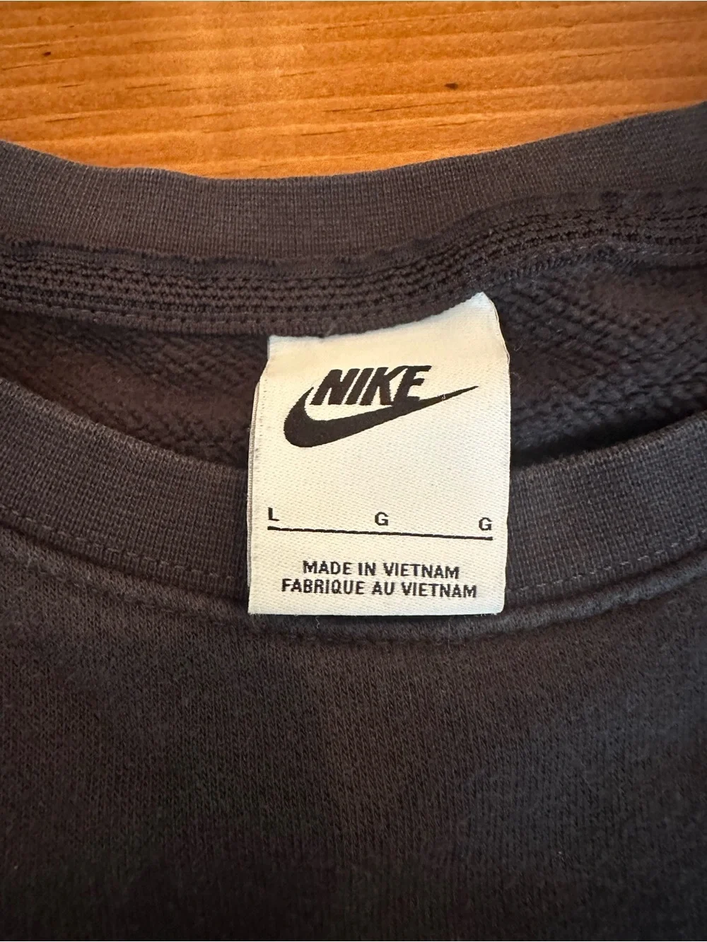 Nike Navy Crewneck Sweatshirt with Gold Tennessee Logo